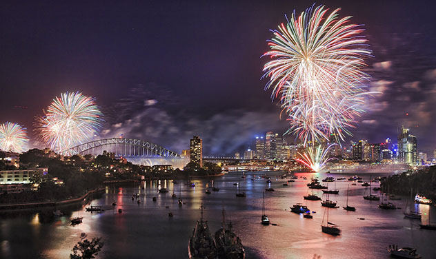 New Year's Eve in Sidney
