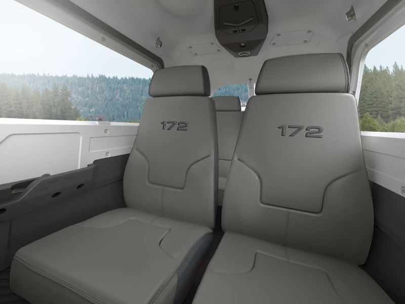 Cessna 172 Skyhawk asiento